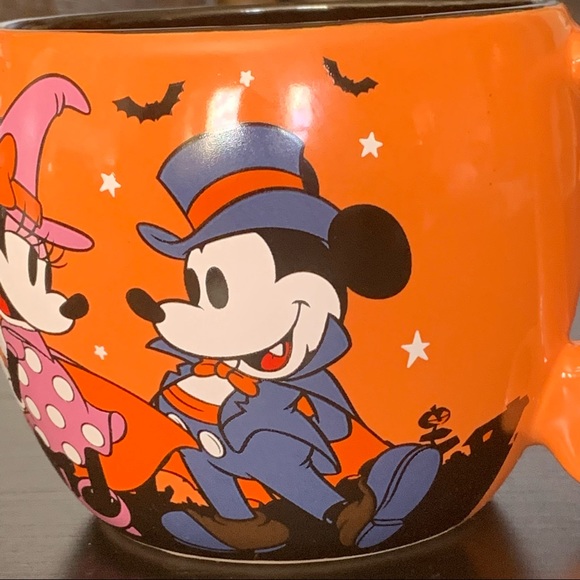 Disney Mickey & Minnie Mouse Happy Halloween Double Sided Ceramic Mug - Picture 3 of 12